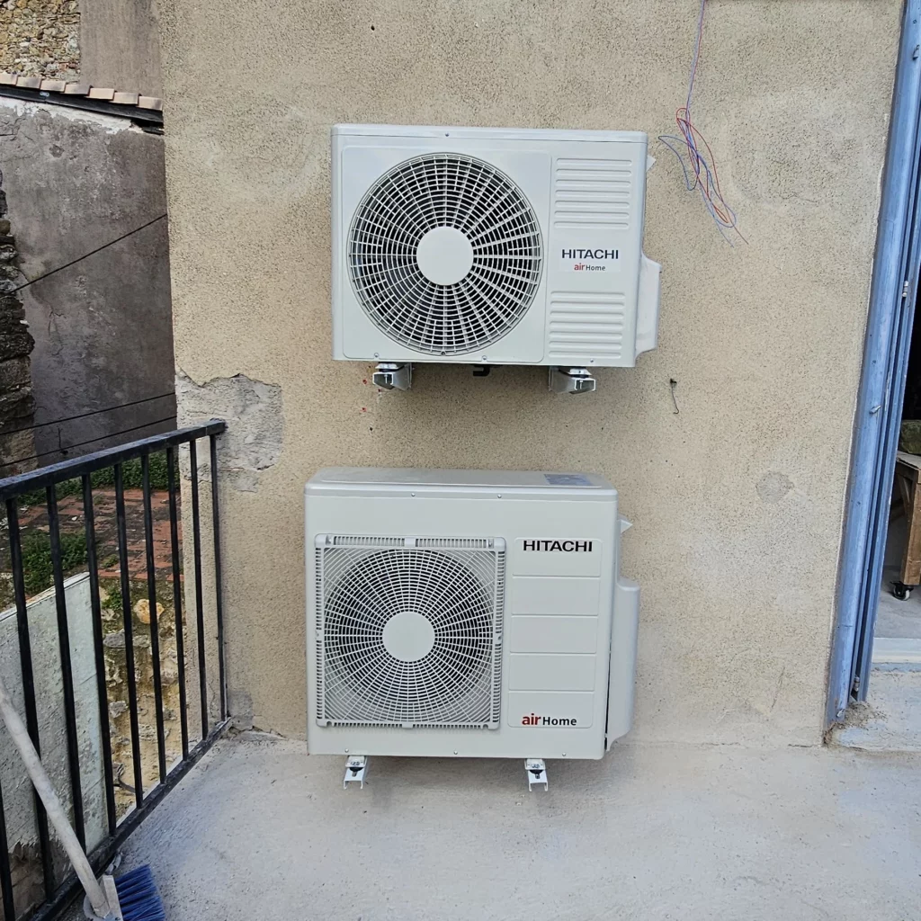 Unité extérieure multisplit 3 sorties HITACHI RAM-G68N3HAE + unité extérieure AIRHOME 600